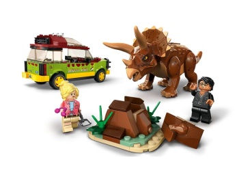 LEGO 76959 Jurassic World Badanie triceratopsa