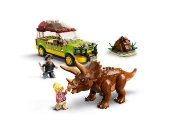 LEGO 76959 Jurassic World Badanie triceratopsa