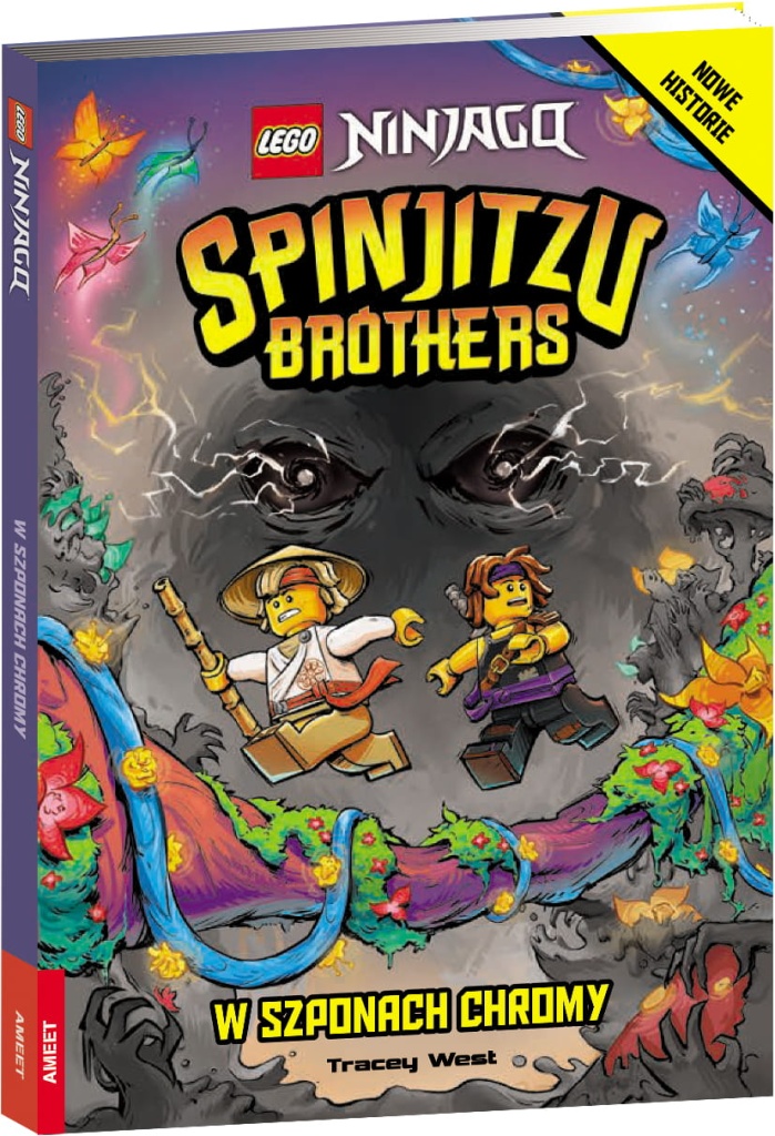 LEGO LBWS6704 LEGO NINJAGO SPINJITZU BROTHERS W szponach Chromy