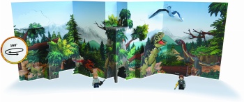 LEGO ZALB6201 JURASSIC WORLD Oven kontra Delacourt