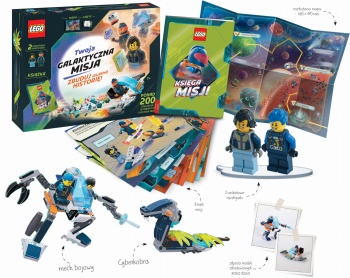 LEGO ZCPS6601 BOOKS TWOJA GALAKTYCZNA MISJA