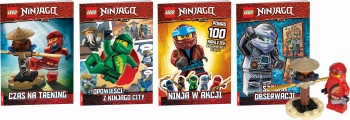 LEGO ZTIN6705 NINJAGO ZESTAW KSIĄŻEK Z KLOCKAMI LEGO