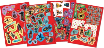 LEGO ZTIN6705 NINJAGO ZESTAW KSIĄŻEK Z KLOCKAMI LEGO
