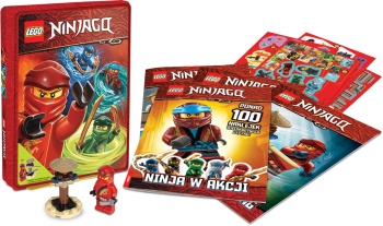 LEGO ZTIN6705 NINJAGO ZESTAW KSIĄŻEK Z KLOCKAMI LEGO