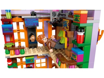 LEGO 76422 Harry Potter Ulica Pokątna: Magiczne dowcipy Weasleyów