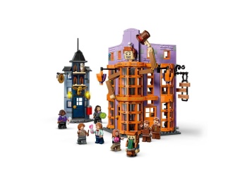 LEGO 76422 Harry Potter Ulica Pokątna: Magiczne dowcipy Weasleyów