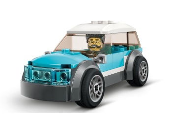 LEGO 60398 City Domek rodzinny i samochód elektryczny