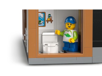 LEGO 60398 City Domek rodzinny i samochód elektryczny