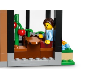 LEGO 60398 City Domek rodzinny i samochód elektryczny