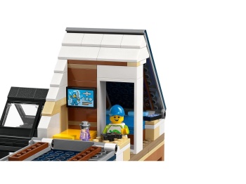 LEGO 60398 City Domek rodzinny i samochód elektryczny