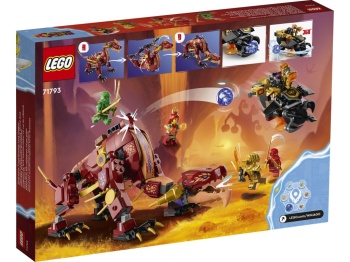 LEGO 71793 Ninjago Lawowy smok zmieniający się w falę ognia