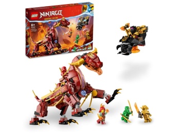 LEGO 71793 Ninjago Lawowy smok zmieniający się w falę ognia