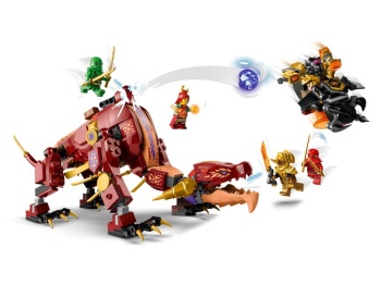 LEGO 71793 Ninjago Lawowy smok zmieniający się w falę ognia