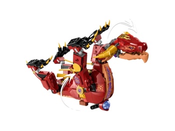 LEGO 71793 Ninjago Lawowy smok zmieniający się w falę ognia