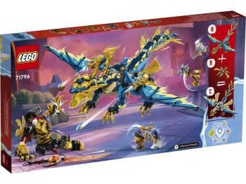 LEGO 71796 Ninjago Smok żywiołu kontra mech cesarzowej