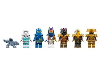 LEGO 71796 Ninjago Smok żywiołu kontra mech cesarzowej