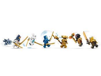 LEGO 71796 Ninjago Smok żywiołu kontra mech cesarzowej