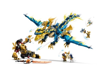 LEGO 71796 Ninjago Smok żywiołu kontra mech cesarzowej