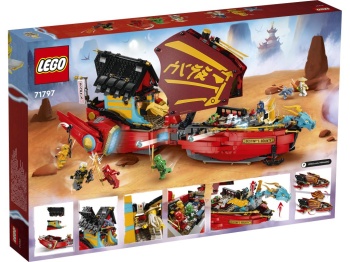 LEGO 71797 Ninjago Perła Przeznaczenia - wyścig z czasem
