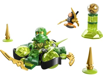 LEGO 71779 Ninjago Smocza moc Lloyda - obrót spinjitzu