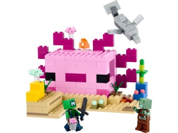LEGO 21247 Minecraft Dom aksolotla