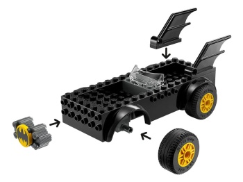 LEGO 76264 Super Heroes Batmobil Pogoń: Batman kontra Joker
