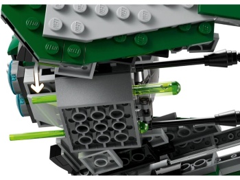 LEGO 75360 Star Wars Jedi Starfighter Yody