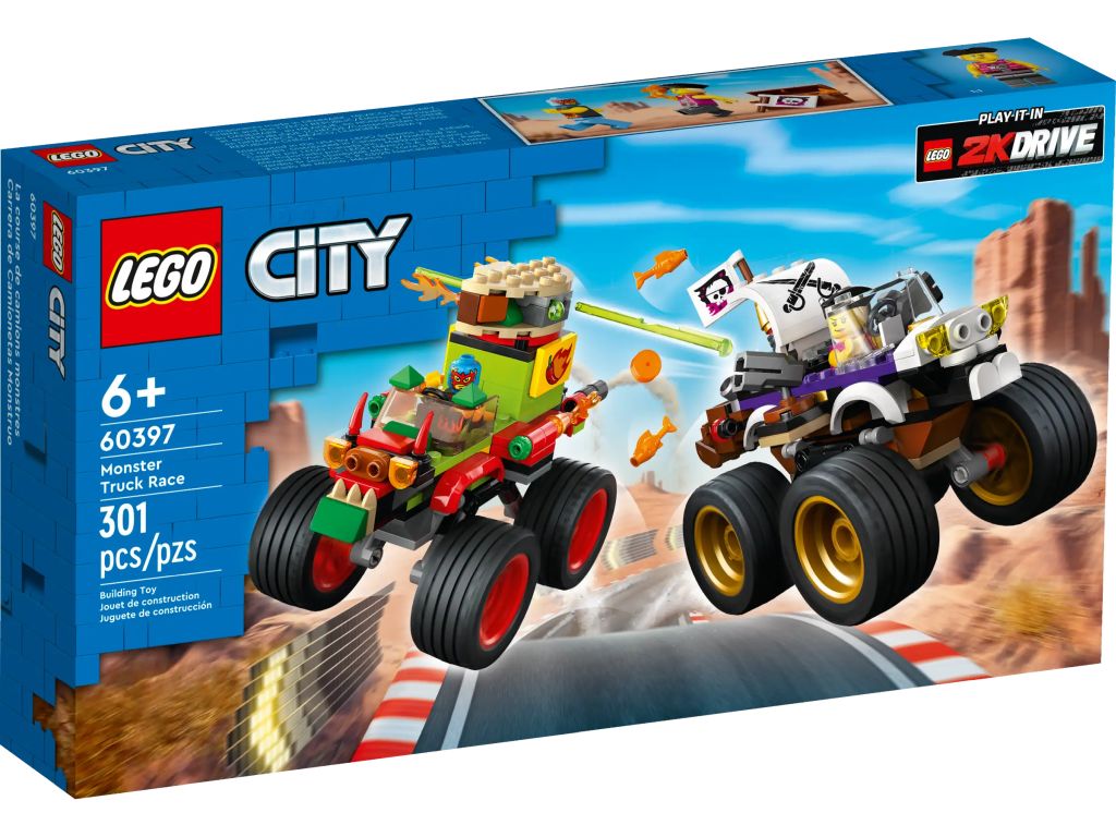 LEGO 60397x City Wyścig monster truckami