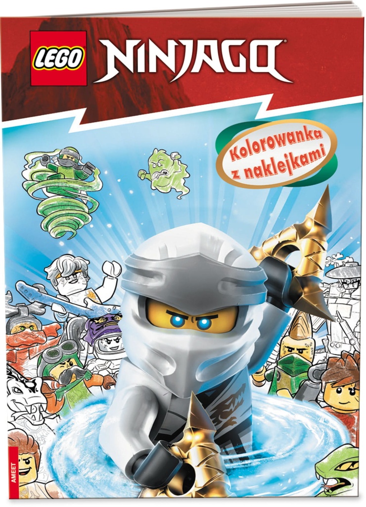 LEGO NA6705 Ninjago Kolorowanka