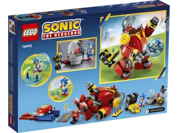 LEGO 76993 Sonic Sonic kontra dr. Eggman i robot Death Egg
