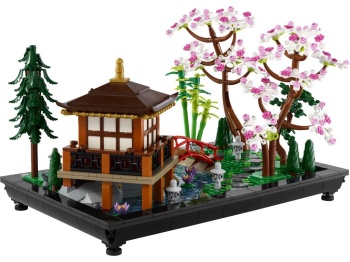 Pawilon w LEGO Icons Zaciszny ogród 10315
