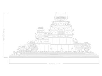 LEGO 21060 Architecture Zamek Himeji