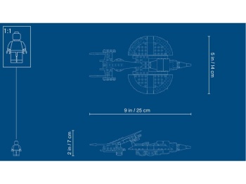 LEGO Star Wars 75199  Ścigacz bojowy generała Grievousa