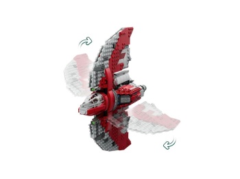 LEGO 75362 Star Wars Prom kosmiczny Jedi T-6 Ahsoki Tano