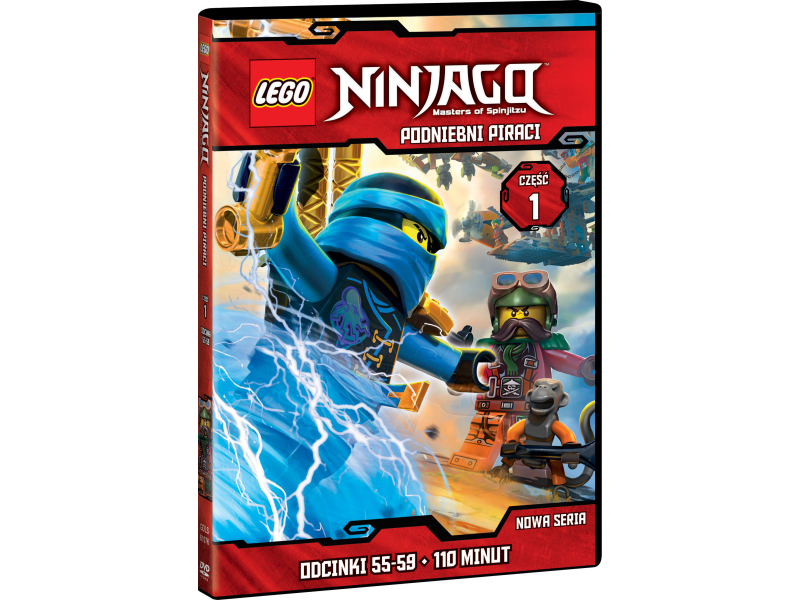 LEGO Ninjago GDLS61076 Podniebni piraci, Część 1 (odcinki 55-59)