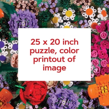 LEGO 62278 Puzzle Brick Botanicals (1000 elementów)