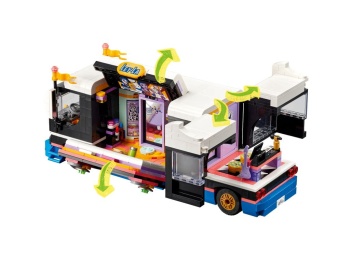 LEGO 42619 Friends Autobus koncertowy gwiazdy pop