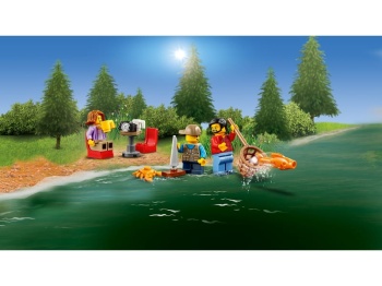 LEGO City 60182  Pickup z przyczepą