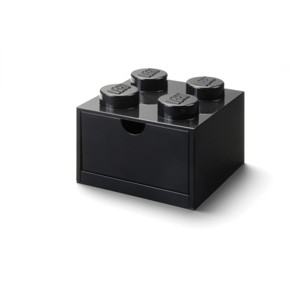 LEGO 40201733 Classic Szufladka na biurko klocek LEGO Brick 4 - Czarny