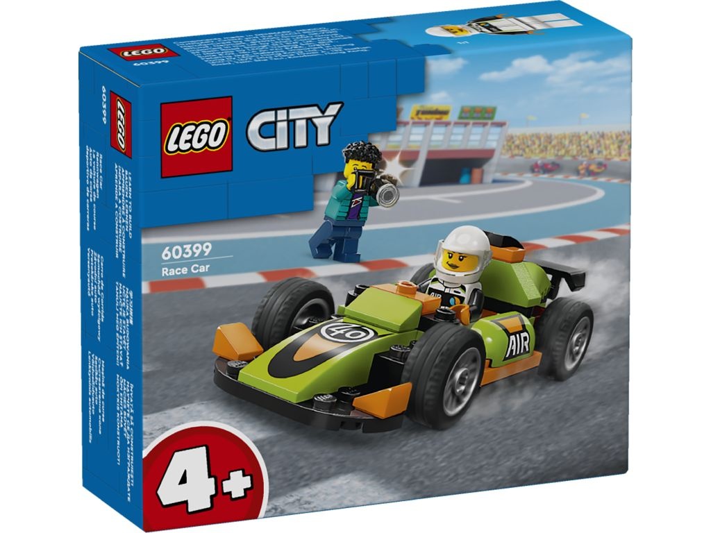 LEGO 60399 City Zielony samochód wyścigowy