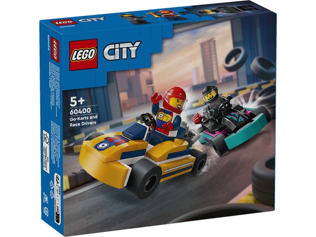 LEGO 60400 City Gokarty i kierowcy wyścigowi