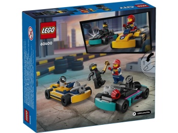LEGO 60400 City Gokarty i kierowcy wyścigowi