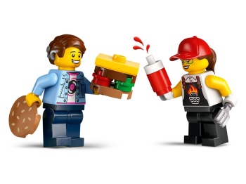 LEGO 60404 City Ciężarówka z burgerami