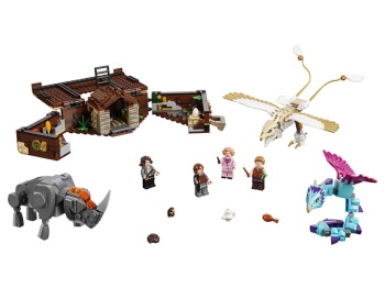 LEGO 75952 Fantastyczne zwierzęta Walizka Newta z magicznymi stworzeniami