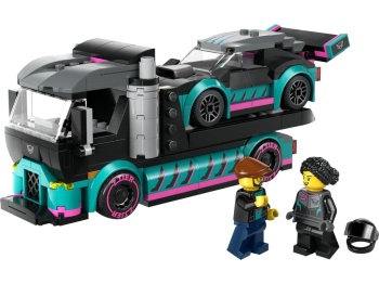 LEGO 60406 City Samochód wyścigowy i laweta
