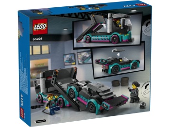 LEGO 60406 City Samochód wyścigowy i laweta