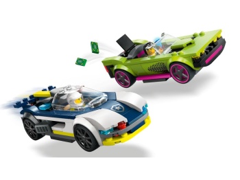 LEGO 60415 City Pościg radiowozu za muscle carem