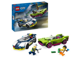 LEGO 60415 City Pościg radiowozu za muscle carem