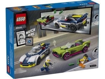 LEGO 60415 City Pościg radiowozu za muscle carem