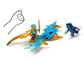 LEGO 71802 Ninjago Atak powstającego smoka Nyi